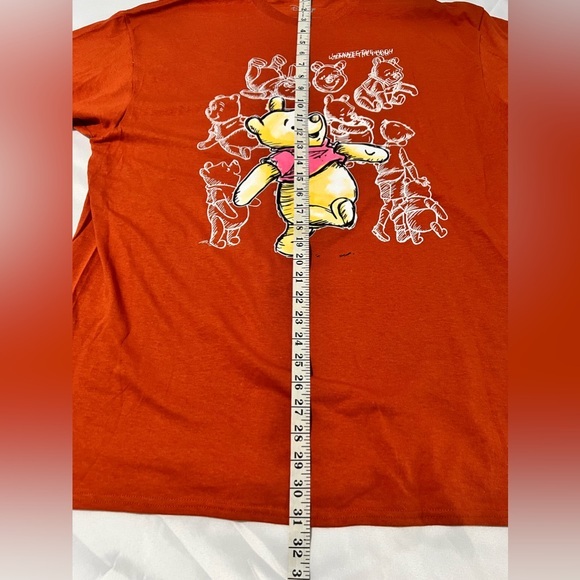 Disney Winnie the Pooh graphic tee shirt top moving figure‎ graphics size XL - Picture 5 of 6